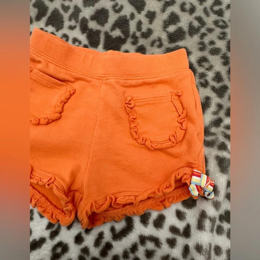 Gymboree Knit Shorts in Orange Size 12-18 Months